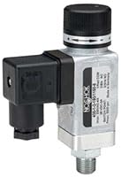 NOSHOK Heavy-Duty Mechanical Pressure Switch, Single Pole Double Throw SPDT, 1/4 National Pipe Thread NPT Male, 3 to 30 psig Adjustment, DIN EN 175301-803 Form A Electrical Connection