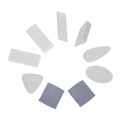 GRIRIW 素描用携帯消し 軽量コンパクト 多機能練り消し キューブ 精密消