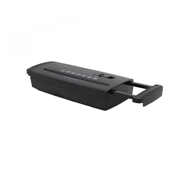 DISTRUGGI DOCUMENTI TRITACARTE 6 FOGLI A4 CESTINO 10L PORTATILE MINI DISTRUGGI DOCUMENTI