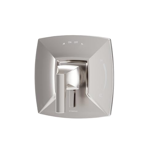 Symmons Oak Wall Mounted Shower Valve Trim with VersaFlex Integral Diverter in Satin Nickel (Valve Not Included) - S5690STNTRM by Symmons - Used condition - US$67.23