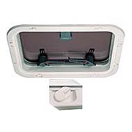 Kit de garniture trappe Lewmar taille 65 blanc finition premium
