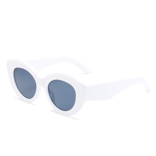 Lunettes de soleil œil de chat surdimensionnées à verres UV400 pour bloquer les reflets