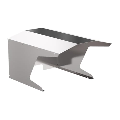 Stainless Steel Robotic Lawnmower Garage Cover for Lawn Robots Carport...