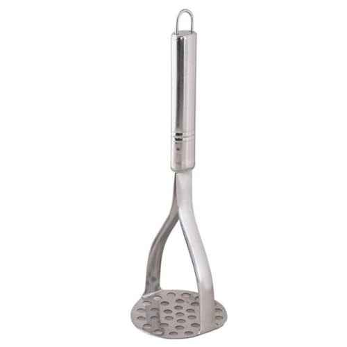 Amassador de Batatas e Espremedor de Alho Aço Inox Manual kit com 2 peças