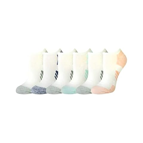 Amazon Essentials Women's Performance Cotton Cushioned Athletic No-Show Socks Cover