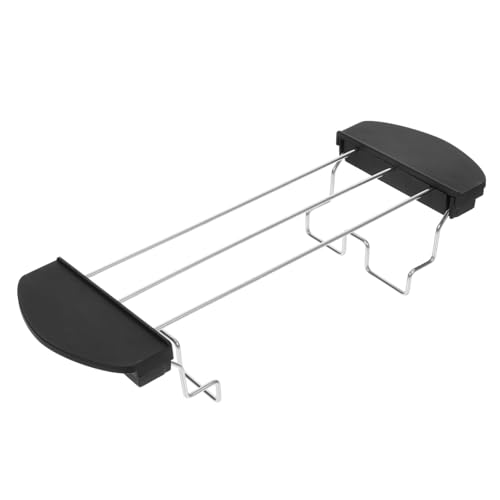 MOLUCKFU Toaster Warmhalteständer Aus Edelstahl Und Kunststoff Hitzebeständig Spülmaschinenfest Toasterzubehör Für Outdoor Küche