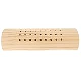 MAGICLULU Almohada Cervical de Madera y Metal para Uso Diario, Adecuado