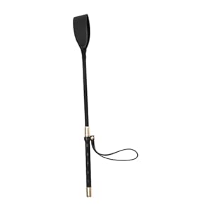 HoveeLuty Reitgerte Reiten PU-Leder-Springschläger Reitpeitschenschaft mit rutschfestem Griff Leder-Springschläger Pferdepeitsche Reitpeitsche Kunstleder-PferdegerteReitg...