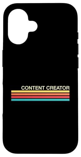 Ya en manzanajugosa.com: Carcasa para iPhone 16 Creador de Contenido - Colorido