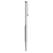 SWAROVSKI Crystalline Silk ballpoint pen, clear, clear lacquered, Chrome finish