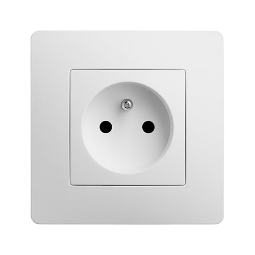 Debflex 749551 Caly Prise Électrique 2P+T, Blanc