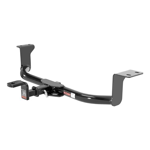 CURT 112763 Class 1 Trailer Hitch with Ball Mount, 1-1/4-In Receiver, Fits Select Toyota Prius