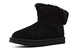 ugg australia classic slipper  UGG Australia Femme Classic Bling Mini Bottine, Noir, 36 EU