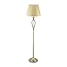 Produktbild Relaxdays Schirmlampe, dekorative Stehlampe mit Schalter, antikes Design, E27-Fassung, Dekolampe, HD: 158 x 39 cm, gold, Stehlampe Gold, 158 x 39 x 39 cm
