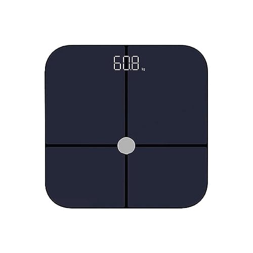 OZBMA Báscula electrónica de baño para Grasa Corporal, Inteligente, para el hogar, con aplicación de Marca Blanca, indicador de detección de Datos.