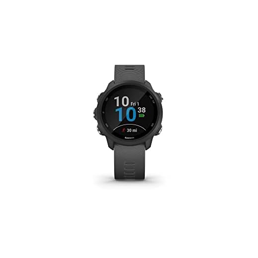 Garmin Forerunner 245 – GPS-Laufuhr mit individuellen Trainingsplänen, speziellen Lauffunktionen und detaillierter Trainingsanalyse. 1,2“ (3 cm) Farbdisplay, Akkulaufzeit bis zu 7 Tage, wasserdicht
