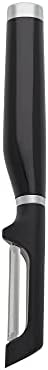 KitchenAid - Classic Vegetable Peeler, Euro Peeler with Double-Edged Serrated Blade (Black)