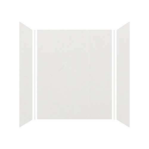 Transolid EWK603672-39 Expressions 3-Panel Shower Wall Kit, 36-in L x 60-in W x 72-in H, Grey