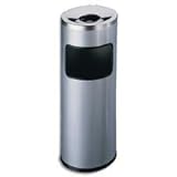 Livraison rapide Cendrier d’intérieure gris et corbeille à papier métal étouffoir