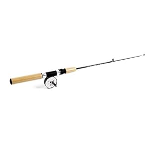 Winter Garnalen Hengels Mini Ice Rod Metalen Vismolens Elastische Carbon Aas Anti Slip Hout Kleur Handvat Casting Rod (80cm Hengel Geen Reel)