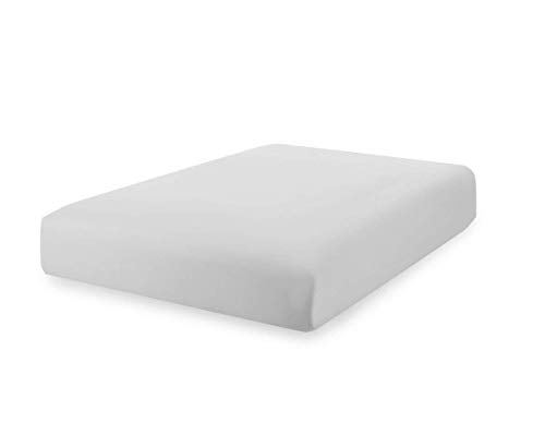 Superity Fitted Sheet Queen White - 100% Cotton Cool And Breathable Fabric – Protects Mattress From Dirt, Dust & Dander, Machine Washable (Queen Size 60X80) 12 Inch Depth - White #TOP6