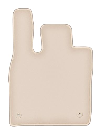 Tapis conducteur en velours pour VW ID.5 SUV 2022 Fortuna beige