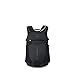 Osprey Sportlite 15L Lightweight Hiking Backpack with Hydraulics Reservoir for Men & Women - Everyday Hydration Travel Bag, Raven Black