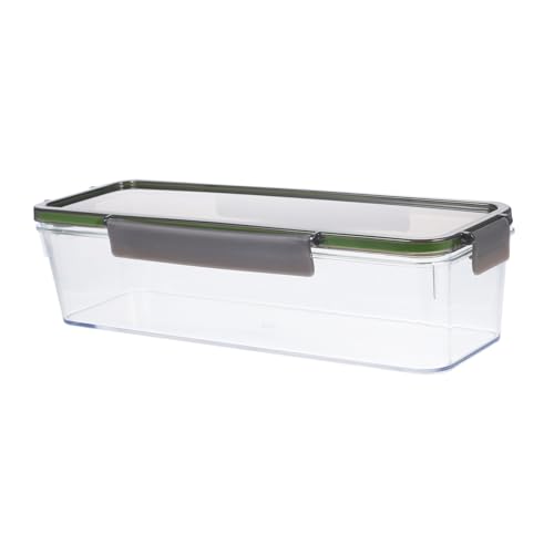 BEBEMOKO Dessert Storage Box for Refrigerator Airtight Container for Cakes Pastries Desserts Pet Material Transparent Design for Easy Organization Freshness Retention
