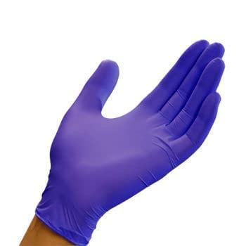 Glove-on Eureka Nitrile gloves pack of 2 /(BOX of 100PC) Medium in size