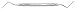 Miltex DEL1314 13/14 Heidbrink Root Tip Pick, Double Ended