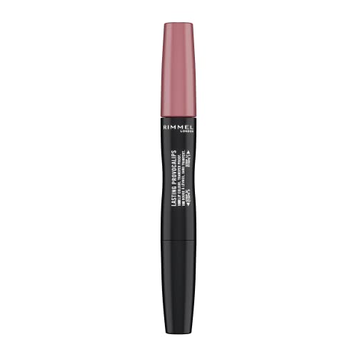 Rimmel, Lasting Provocalips, Labial fijo, 400 Grin & bare it, Paso 1: 2,3mL, Paso2: 1,6g