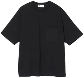 Amazon | [NEUTRALWORKS.] MDJ BIG TEE WITH POCKET ブラック S | T