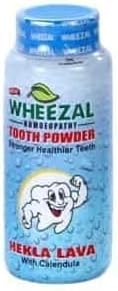 QURA Wheezal Hekla Lava-Zahnpulver, 100 g, 2 Stück