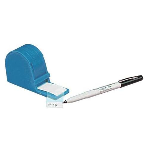 Panduit S100X125VARY Self-Laminating Dispenser with Pen, Vinyl, White