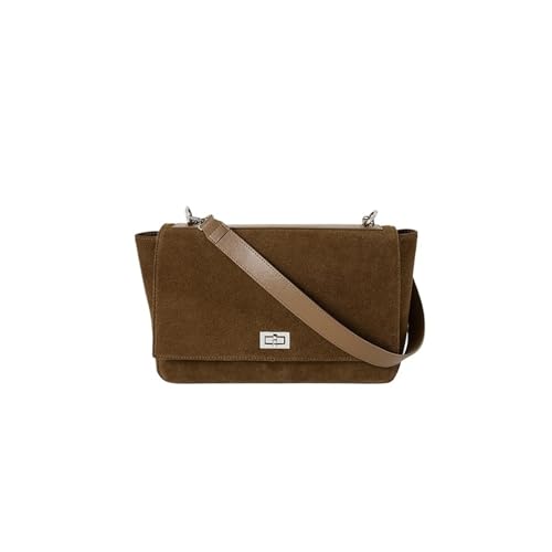 Sac fourre-tout en cuir de vache givré élégant et robuste pour l'hiver
