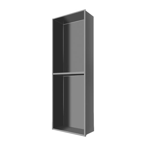 Étagère douche murale étanche en ABS blanc pour rangement de salle de bain