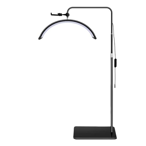 YouluckLED�t���A���C�g�A�܂��G�N�X�e�p�n�[�t���[�����b�V�������v�A�X�L���P�A�A���e�A�܂сA���сA�^�g�D�[�A�Ǐ��p�̈��肵���x�[�X�����\�ȃX�^���f�B���O�����v�A�����R���t���A (�z���C�g) (�u���b�N)