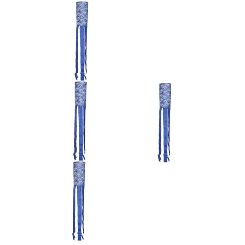 Drapeau wind sock Happyyami 4 pièces pour décoration extérieure de jardin et restaurant - 2