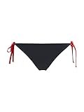 Tommy Hilfiger Damen Bikinihose String Side Tie Cheeky Bikini L Blau UW0UW03403DW5