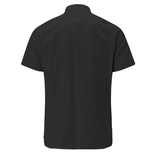 Cotton Linen Henley Shirts for Men Vneck Short Sleeve Tops Thin Lightweight Breathable Beach Vacation Tee with Pocket4