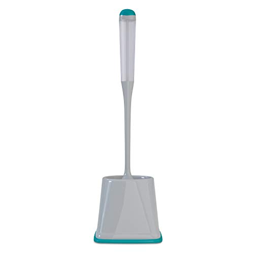FLASH LIMP, Escova Sanitária com Dispenser e Suporte, Cinza