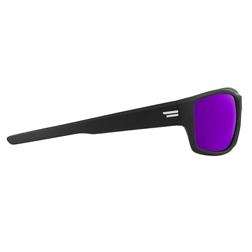 Image of TOROE Eyewear FIELD Wrap Around Sport Sunglasses With Polycarbonate Polarized Lenses, Lightweight TR90 Frame