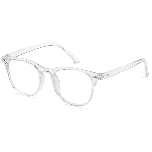 ZNEIAAPR Distance Glasses for Women & Men, Near Sighted Myopia Driving Eyeglasses, Nearsighted See Far Vision Glass Clear, -1.5x