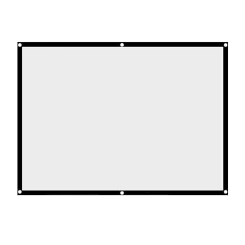 Pantalla de proyección plegable portátil 84 pulgadas