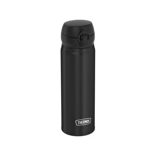 Thermos Flask, Stainless Steel, Ultralight, Black, 750 ml, Insulated Flask, Extremely Light, 275 g, Bottle, 4035.232.075, Dishwasher-safe, Thermos Flask Keeps Drinks Hot for 10 Hours, Cold for 20 Hours, BPA-free