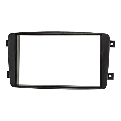 tomzz Audio 2434-023 Cache-Radio Double DIN Compatible avec Mercedes Classe C W203 S203 CL203 CLK C209 A209 Viano Vito Noir