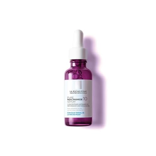 La Roche-Posay Pure Niacinamide 10 Sérum, Concentrado Antimarcas, Uniformizador, Niacinamida Pura com Ácido Hialurônico, Hepes e Água Thermal de La Roche-Posay 30ml