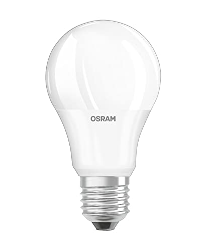 Osram LED-Lampe, Sockel: E27, Warm White, 2700 K, 8,50 W, Ersatz für 60-W-Glühbirne, matt, LED BASE CLASSIC A, 10 x 5er-Pack – Ansicht 2