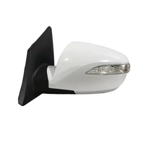 Rétroviseur électrique IX35 blanc 8 broches pour rouler sereinement en ville et sous la pluie