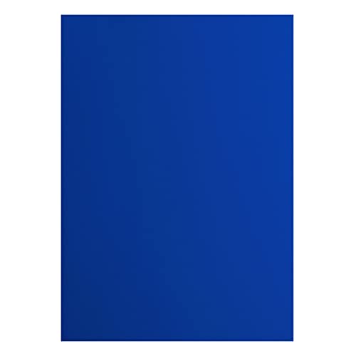 Florence Papier Cartonné Bleu Lisse - A4 - Sapphire - 10 feuilles - 216 g/m² - Papier pour Scrapbooking, Carterie, Perforation et Faire Part de Mariage